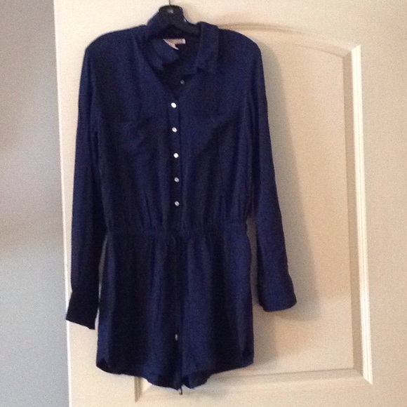 Forever 21 blue romper shorts - Picture 5 of 5